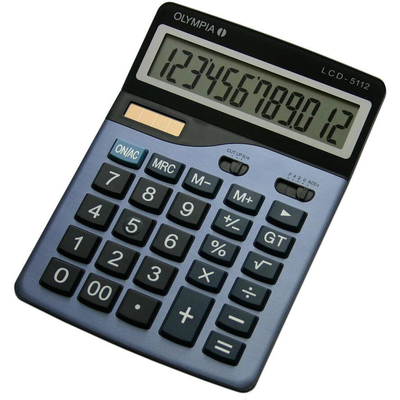 Product Αριθμομηχανή Olympia LCD-5112 base image