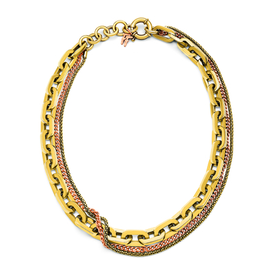 Product Γυναικείο Κολιέ Folli Follie 1N14T067Yyb (30cm) από Ατσάλι Golden base image