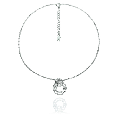 Product Γυναικείο Κολιέ Folli Follie 1N15F073 (40-45cm) από Ατσάλι Silver base image