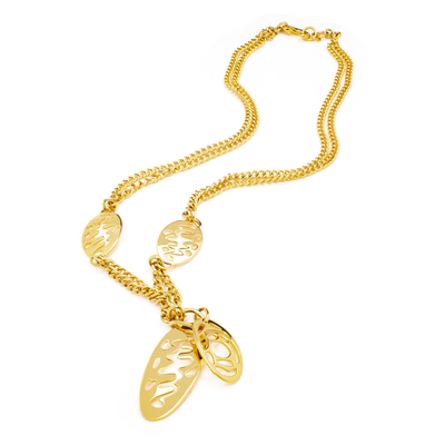 Product Γυναικείο Κολιέ Folli Follie 1N8T071Y (40cm) από Ατσάλι Golden base image