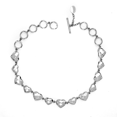 Product Γυναικείο Κολιέ Folli Follie 1N9F146 (45cm) Silver Plated Silver base image