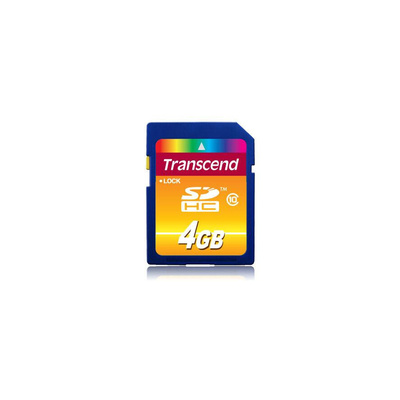Product Κάρτα Μνήμης SDHC 4GB Transcend Class10 base image