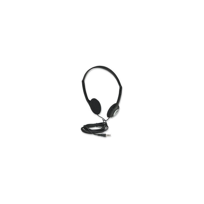 Product Ακουστικά Manhattan Stereo 3.5mm Black retail base image