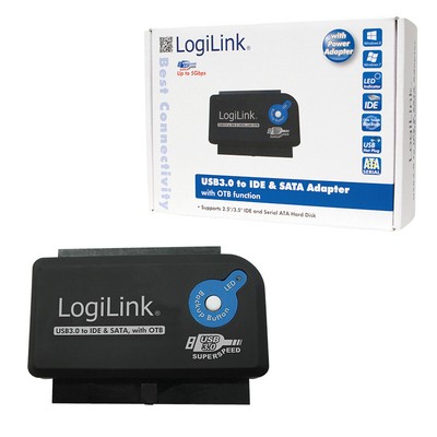 Product Αντάπτορας LogiLink USB 3.0 to IDE & SATA base image