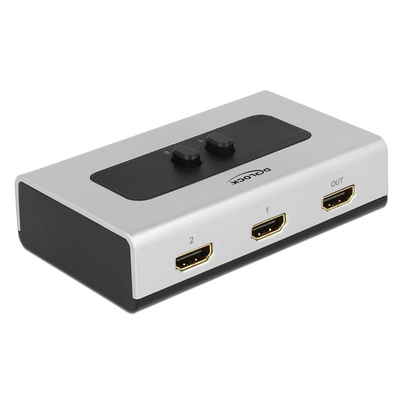 Product Switch HDMI Delock 2 Input -> 1 Output base image