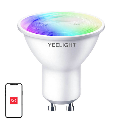 Product Έξυπνη Λάμπα Yeelight LED GU10 W1 (color) 4τμχ (Λευκό) base image