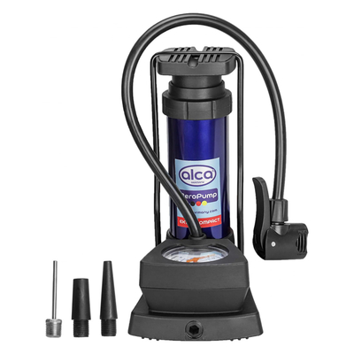 Product Τρόμπα Ποδιού Alca 201300 με Μανόμετρο, 160PSI, Μπλε base image