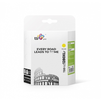 Product Μελάνι Συμβατό Tb Print Για Brotherlc1280xl Yellow Tbb-Lc1280xly base image