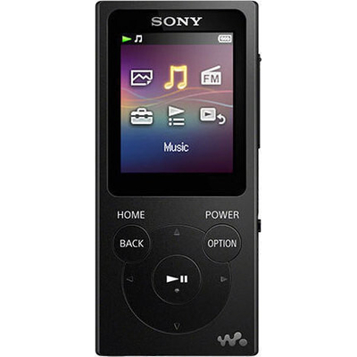 Product MP4 Player Sony NW-E394B 8GB black base image
