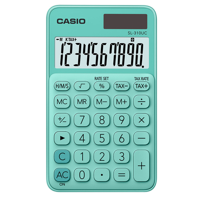 Product Αριθμομηχανή Casio SL-310UC-GN green base image