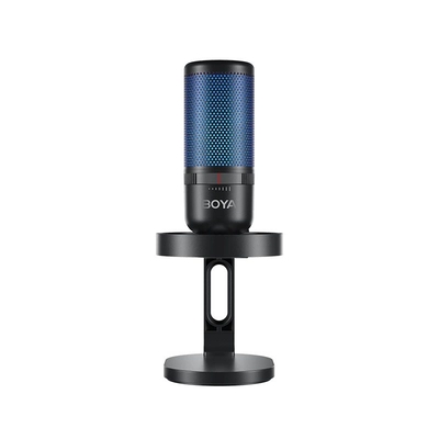 Product Μικρόφωνο Boya BY-K3 USB RGB Supercardioid w. shockmount (2 zones RGB) base image