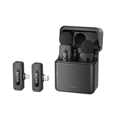 Product Μικρόφωνο Boya BY-V3 Combo Wireless for Android iPhone (USB-C & Lightning) 2 person vlog base image