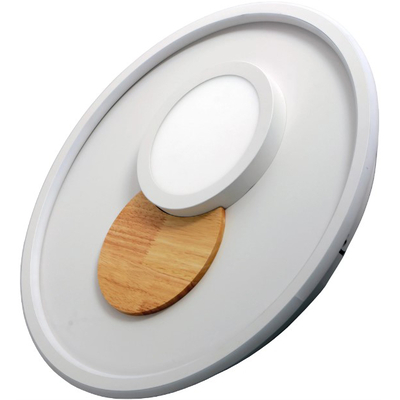 Product Πλαφονιέρα Οροφής Avide Design Oyster Will 73W Με RF Χειριστήριο base image