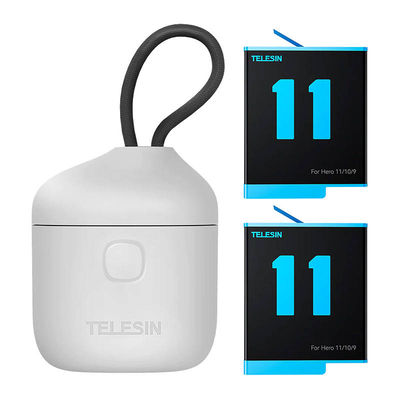 Product Αξεσουάρ 3-slot waterproof charger Telesin Allin box + 2 batteries for GoPro Hero 11 / 10 / 9 base image