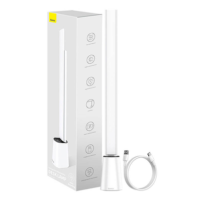 Product Πτυσσόμενο φωτιστικό γραφείου Baseus Smart Eye επαναφορτιζόμενο (λευκό) base image