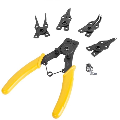 Product Ασφαλειοτσίμπιδο Deli Circlip Pliers 6" EDL104506 (yellow) base image