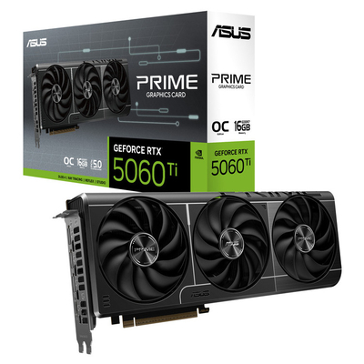 Product Κάρτα Γραφικών Asus PRIME-RTX5060TI-O16G, 16GB, GDDR7 base image