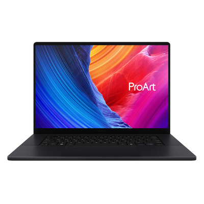 Product Laptop Asus Laptop 16" ProArt P16 H7606WM-OLED-ME017X Ryzen AI 9 HX 370/32GB/2TB PCIe 4.0/NVidia GeForce RTX 5060 8GB/Win 11 Pro/Nano Black (90NB15L1-M004N0) base image