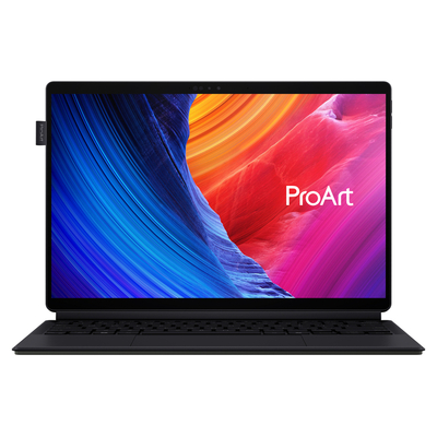 Product Laptop Asus 13.3'' ProArt PZ13 HT5306QA-OLED-LX003X Touch Snapdragon X Plus X1P /16GB/1TB SSD /Qualcomm Adreno GPU/Win 11 Pro/Nano Black (90NB1441-M002N0) base image