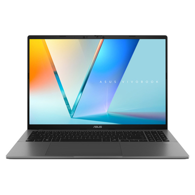 Product Laptop Asus Laptop 16" Vivobook S16 S3607QA-OLED-SH037W /Snapdragon X X1 26 100 /16GB/1TB PCIe 4.0/Win 11 Home/Matte Gray (90NB16C2-M005P0) base image
