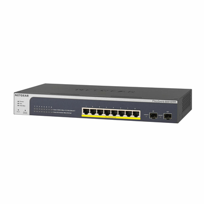 Product Network Switch Netgear GS510TPP-100EUS RJ-45 SFP base image