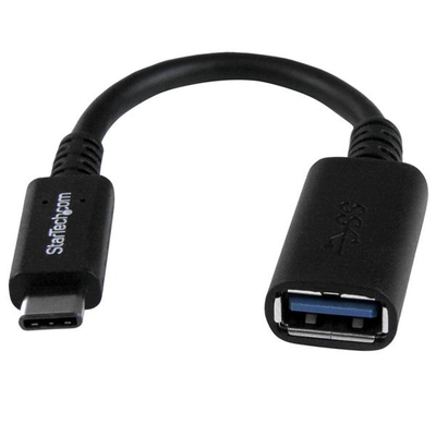 Product Καλώδιο USB A σε USB C Startech USB31CAADP Μαύρο base image
