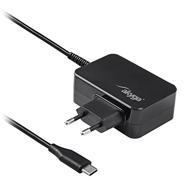Product Φορτιστής Laptop 65W Akyga GaN, με αυτόματη επιλογή τάσης εξόδου base image