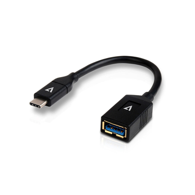 Product Καλώδιο USB A σε USB C V7 V7U3C-BLK-1E Μαύρο base image