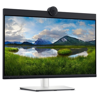 Product Monitor 23.8'' Dell P2424HEB VIDEO CONFERENCING , FHD IPS, HDMI, DisplayPort, USB-C, RJ-45, Webcam, Height Adjustable, Speakers, 3YearsW base image