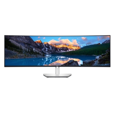 Product Monitor 49" Dell U4924DW 5K DUAL QHD Curved Ultrasharp IPS, HDMI, DisplayPort, USB-C HUB, Speakers, Height Adjustable base image