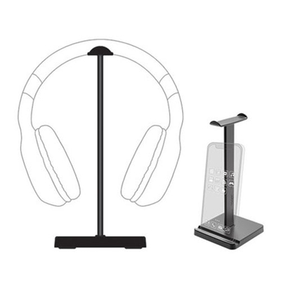 Product Βάση Ακουστικών Armaggeddon Gaming Black base image