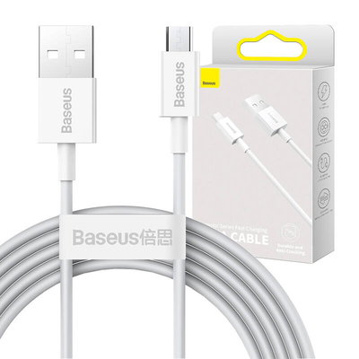 Product Καλώδιο USB to Micro-USB Baseus Superior Series micro , 2A, 2m (white) base image