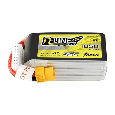 Product Μπαταρία Tattu R-Line 1050mAh 22.2V 95C 6S1P XT60 base image
