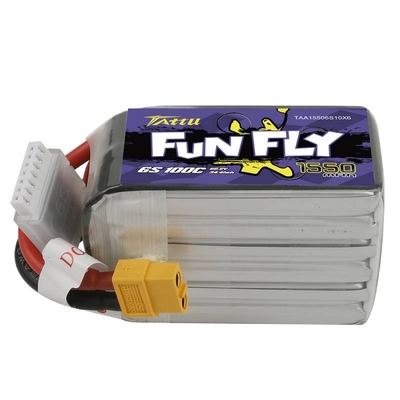Product Μπαταρία Tattu Funfly 1550mAh 22.2V 100C 6S1P XT60  base image