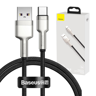 Product Καλώδιο USB to USB-C for Baseus Cafule, 66W, 1m (black) base image