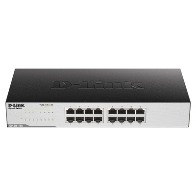 Product Network Switch D-Link GO-SW-16G 16-Port Gigabit Desktop 10/100/1000 base image