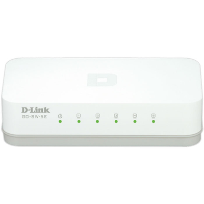 Product Network Switch D-Link GO-SW-5E 5 port, 10/100 Mbps base image
