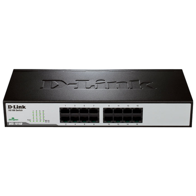 Product Network Switch D-Link DES-1016D 16-port 10/100 Unmanaged base image