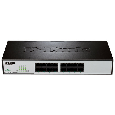 Product Network Switch D-Link DES-1016D 16-port 10/100 Unmanaged base image