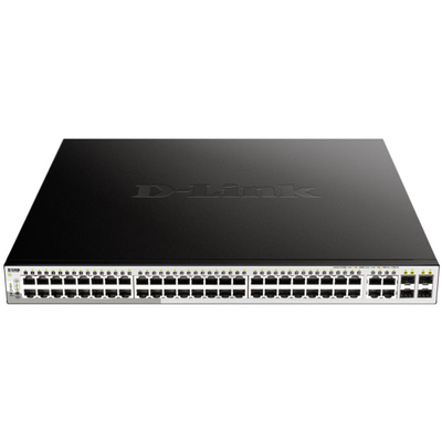 Product 52-Port Max Poe Gigabit Smart Managed Switch, 48xgigabit & 4xcombo Gigabit/Sfp Ports base image