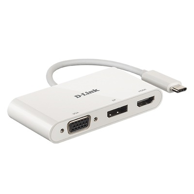 Product Σταθμός Σύνδεσης 3 Θυρών D-Link Dub-V310 Με Υποστήριξη Οθόνης Ανάλυσης Ως 4κ  base image