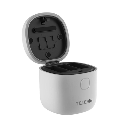 Product Αξεσουάρ 3-slot waterproof charger Allin box Telesin for GoPro Hero 11 / Hero 10 / Hero 9 base image