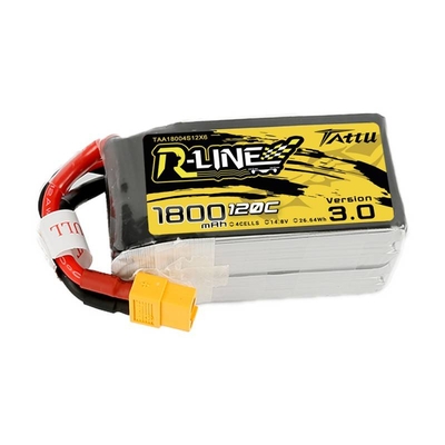 Product Μπαταρία Tattu R-Line Version 3.0 1800mAh 14,8V 120C 4S1P XT60 base image