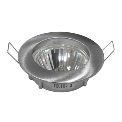 Product Σποτ Adeleq Μεταλλικό Πλαίσιο για G5.3, Χωνευτό, 12V, 50W, Inox, 2τμχ base image