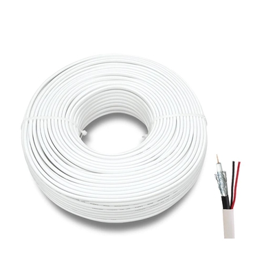Product Καλώδιο Ομοαξονικό Ng Rg59 + Τροφοδοσία 100m Για Cctv, Χαλκός NG-CCTV100 base image
