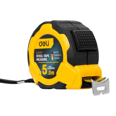 Product Μετροταινία Deli Steel 5m/25mm EDL3797Y(yellow) base image