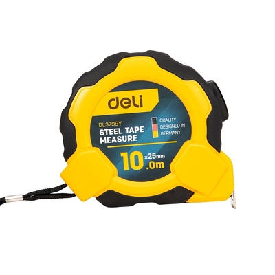 Product Μετροταινία Deli Steel 10m/25mm EDL3799Y (yellow) base image