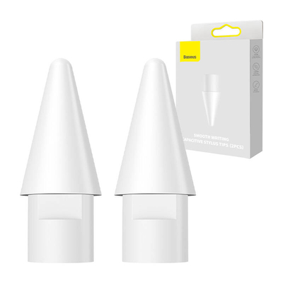 Product Μύτες Γραφίδας Baseus Smooth Writing Capacitive Stylus Tips, Apple Pencil 1&2 (2 pcs) base image
