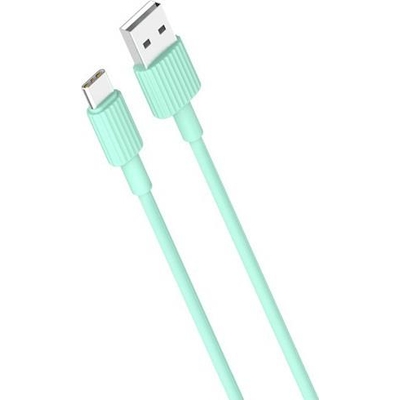 Product Καλώδιο Φόρτισης Xo Nb156 Lightning, Πράσινο, 1m base image