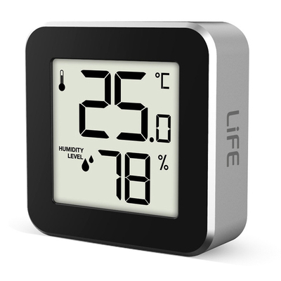 Product Θερμόμετρο Life Alu Mini Black/Aluminum base image
